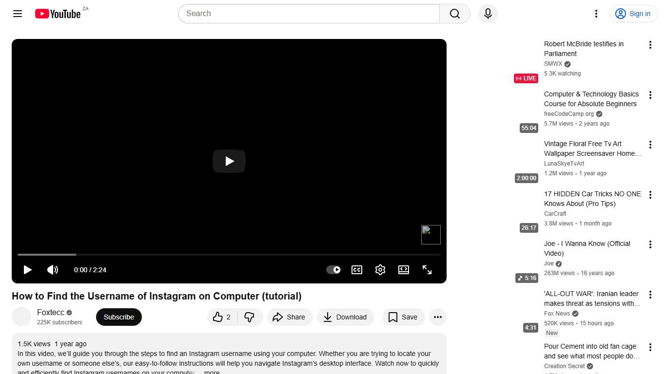 How to Find the Username of Instagram on Computer (tutorial) - YouTube