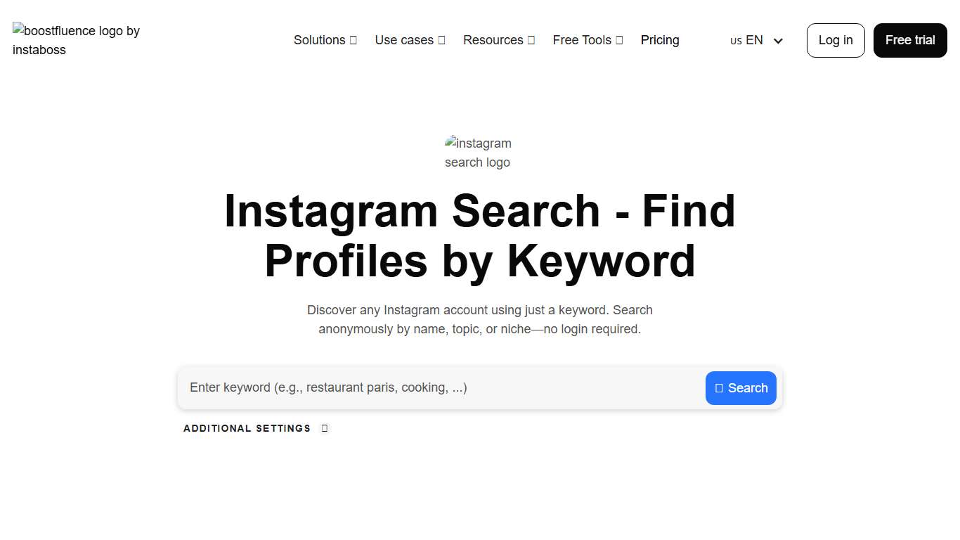 Instagram Profile Search – Free & No Login